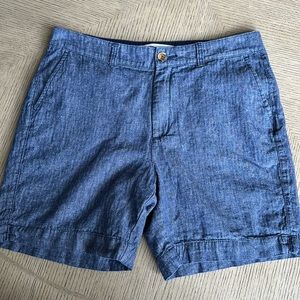 NWOT - Old Navy - 7” Blue Everyday, High-Rise Shorts - SZ 10